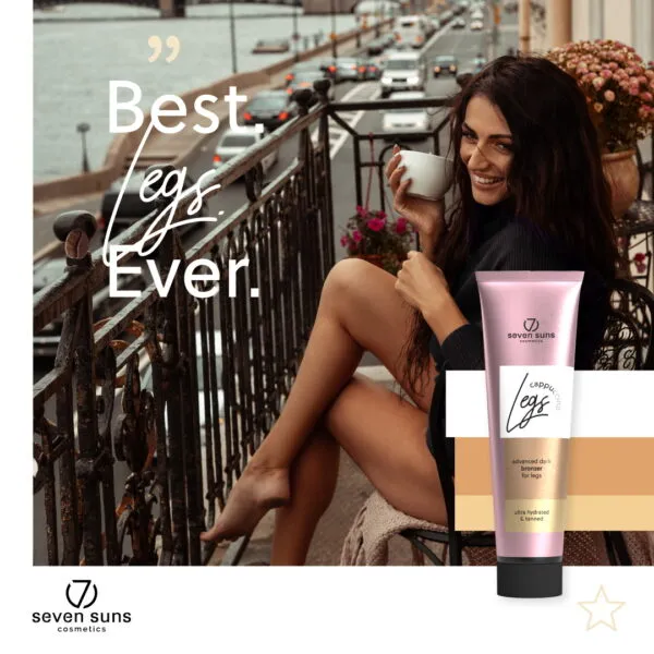 7suns Cappuccino Legs Tanning Accelerator - Image 3