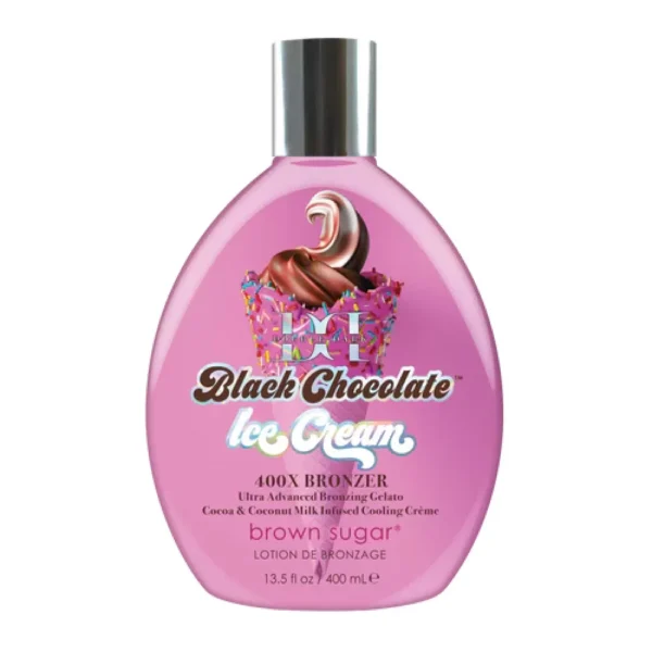 Brown Sugar Double Dark Black Chocolate Ice Cream - 400X Bronzer